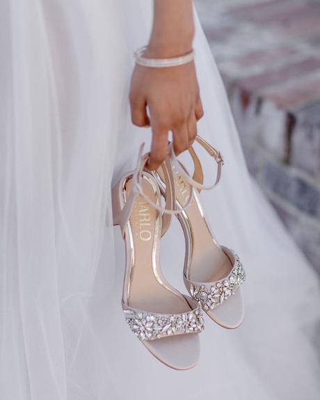 rose gold wedding shoes comfortable