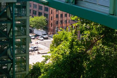 An elevator between Hoboken and Jersey City