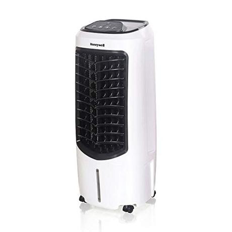 194 CFM Indoor Evaporative Air Cooler (Swamp Cooler) with Remote Control in White