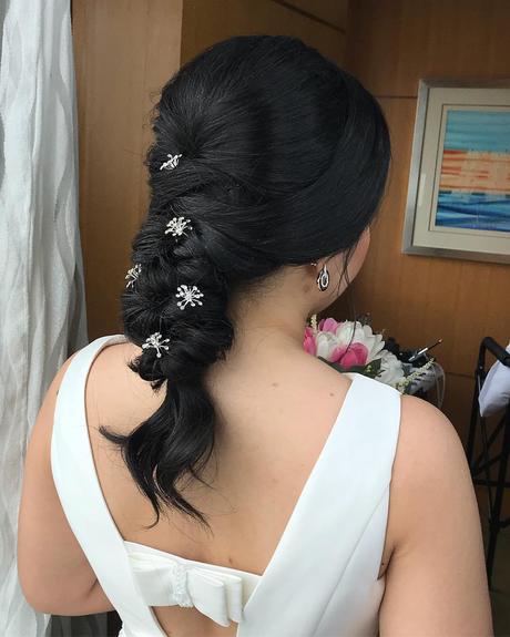 bridal hair pins winter snowflakes braid atenikks