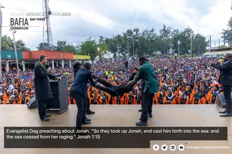Evangelist Dag Heward-Mills takes Healing Jesus Campaign to Cameroun