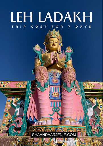 Leh Ladakh Trip Cost for 7 days: Our Tour Package for 6 people