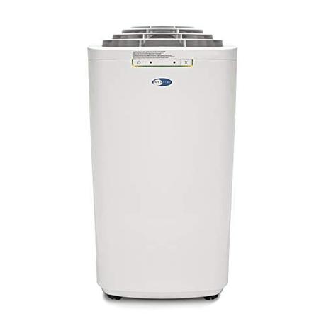 Whynter ARC-110WD 11,000 BTU Portable Air Conditioner, Dehumidifier, Fan with Activated Carbon Filter and Storage Bag for Rooms up to 350 sq ft, White