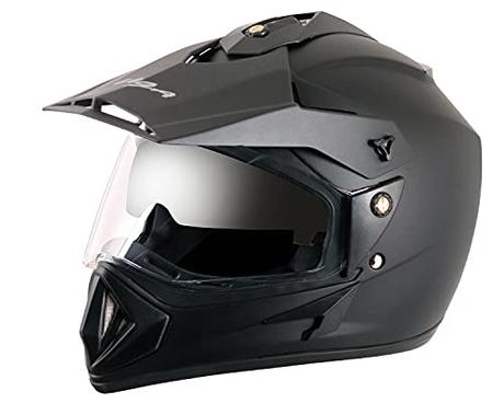 Vega Off Road D/V Dull Black Helmet-M