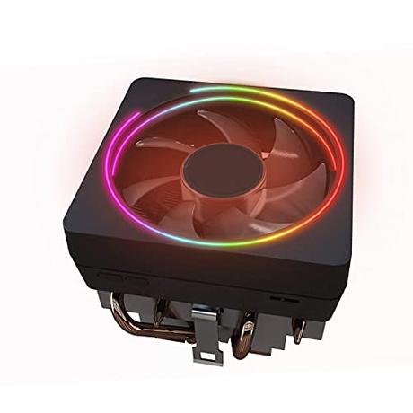 Wraith Prism LED RGB Cooler Fan from Ryzen 7 2700X Processor AM4/AM2/AM3/AM3+ 4-Pin Connector Copper Base/Alum Heat Sink by TT Racing AM4_Copp_R7_New