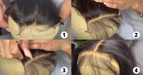 How to pluck a wig
