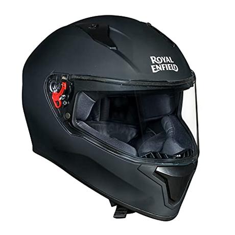 Royal Enfield Quest Full Face Helmet Matt Black L