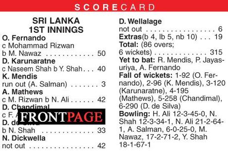 Chandimal (80) spearheads Lanka’s run spree - FrontPage 16 Chandimal 02 1 - FrontPage