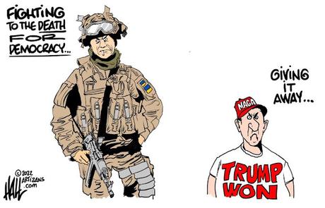 Fighting For Democracy Or Giving It Away