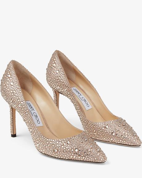Gold Shoes For Wedding: 18 Dazzling Ideas + Faqs rose gold shoes for wedding with heels sparkle jimmy choo