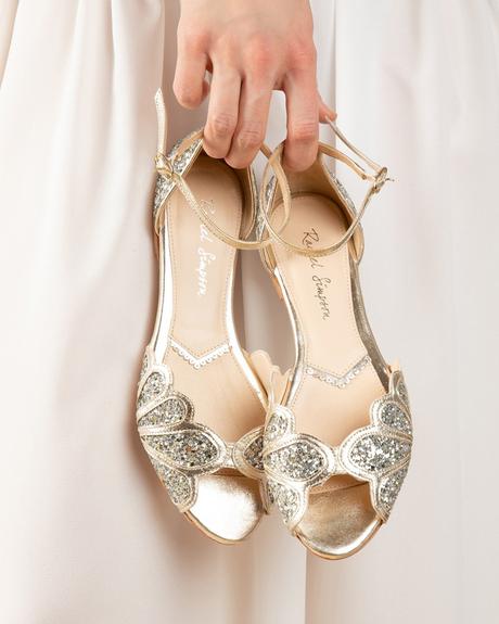 Gold Shoes For Wedding: 18 Dazzling Ideas + Faqs gold shoes for wedding flats comfortable rachelsimpson
