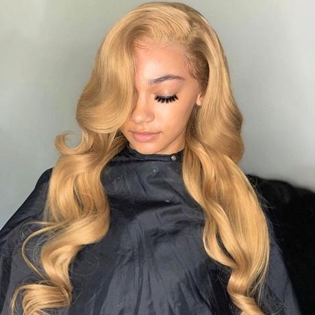 Honey Blonde Body Wave Wig