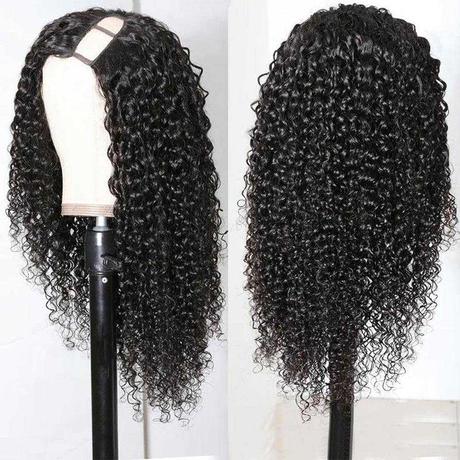 Curly Wave U Part Wig Human Hair