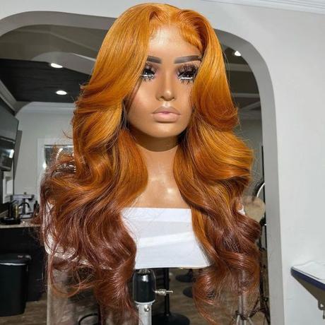 Colored Lace Front Wigs Human Hair