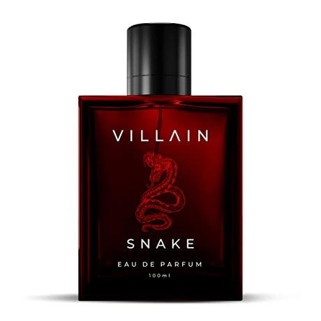 Villain Snake Perfume for Men 100ml | Ultra Long Lasting | Musk | Strong, Smoky, Sexy and Masculine|...