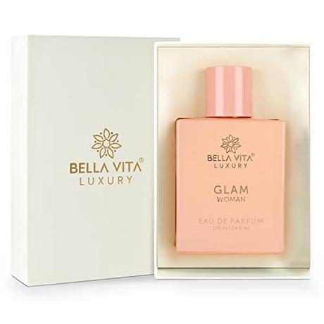 Bella Vita Organic Glam Perfume for Women Fresh and Romantic, 100 ml