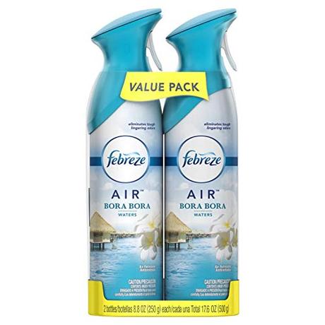 Febreze Air Freshener Bora Bora Waters (2 Count, 17.6 Oz)