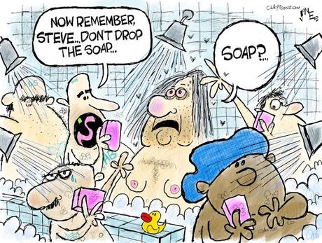 Don't Drop The Soap!