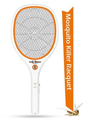 Pick Ur Needs® Mosquito Racket/Bat with Torch with Wire Charging (Premium)