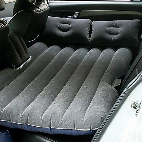 Car Air Inflation Travel Bed Mattress for Universal Car Back Seat Support Outdoor Camping Mat Cushion