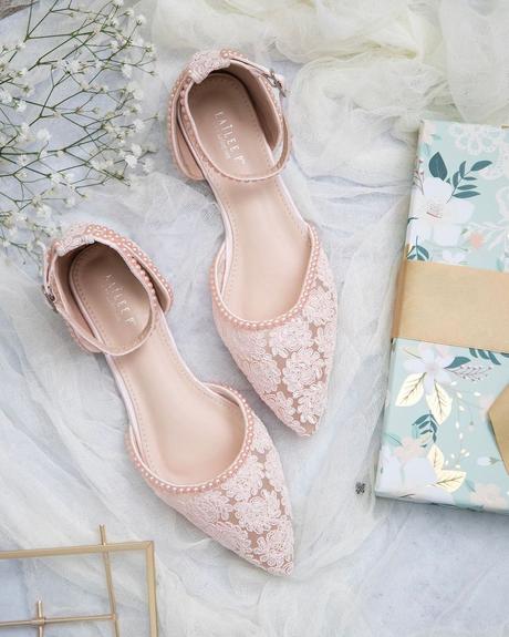 lace wedding shoes flats