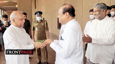 Dinesh Gunawardena arrives in House after assuming duties as Prime Minister