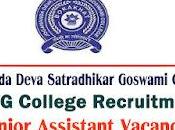 JDSG College Recruitment 2022 Apply Junior Assistant Posts