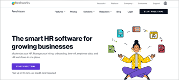 8 Best HR Software for Small Business Freshworks