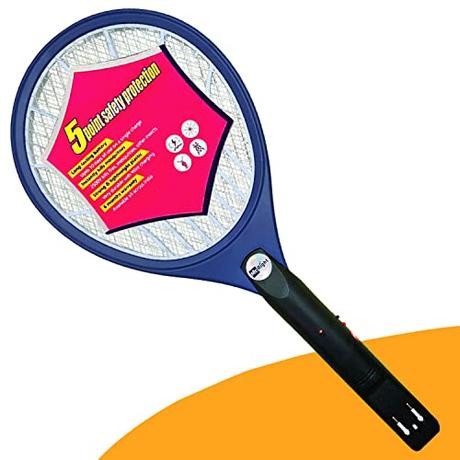 Mr. Right Mosquito Racket Rechargeable Bat - Kills Mosquitoes with one zap (All India 6 Months...