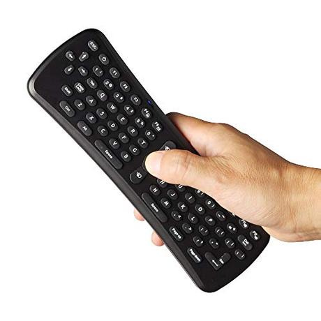 Calvas Souria Wireless 2.4G RF QWERTY Keyboard Air Mouse USB Gaming For Android Smart TV Box Tablet Universal Remote Control