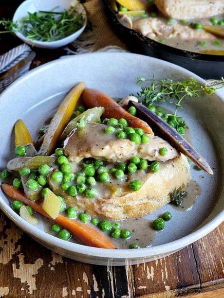 The Healthiest Chicken Pot Pie