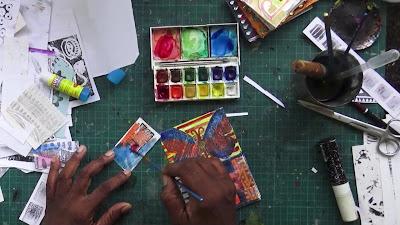 No Sew Art Journal - Art Journal Flip through and Make Your Own!
