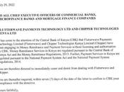 Flutterwave License Kenya Central Bank Boss