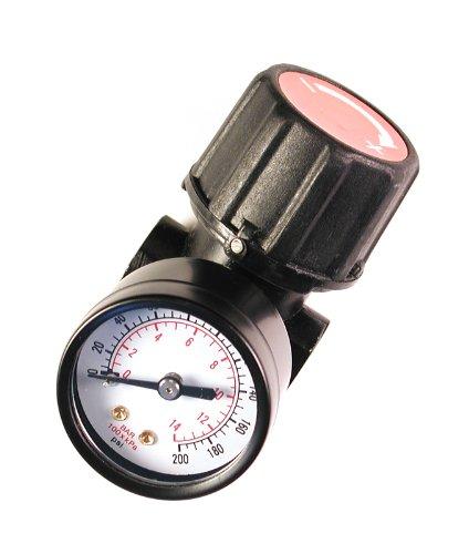 Primefit CR1401G Replacement Air Regulator with steel-Protected Gauge, 1/4' Npt