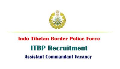 ITBP Recruitment 2022 - Apply Online 11 Assistant Commandant Vacancy