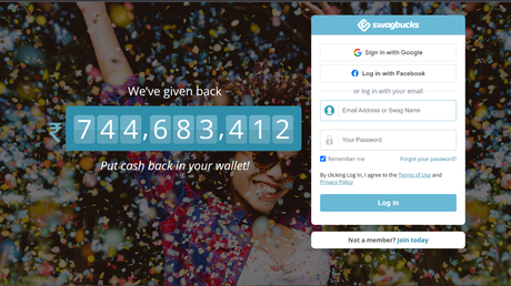 Swagbucks Screenshot