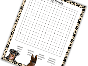 Free Animal Word Search Puzzles