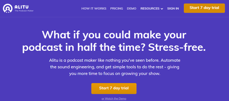 Alitu- Podcast Recording Software