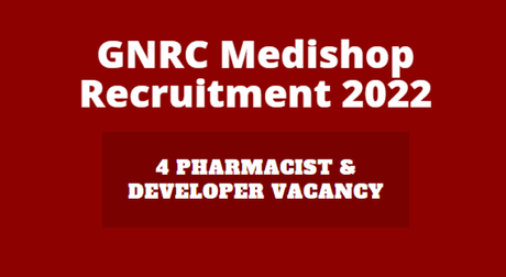GNRC Medishop Recruitment