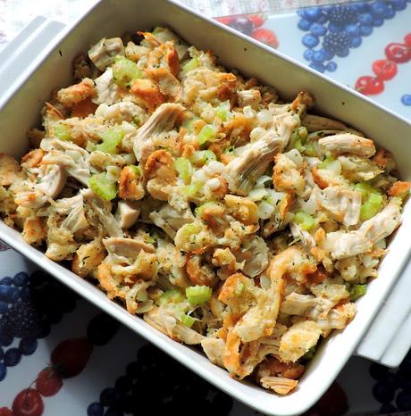 Amish Chicken & Stuffing Casserole