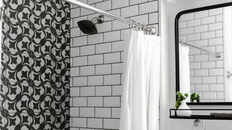 Shower and bathroom tiles