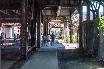 Graffiti in the shadows