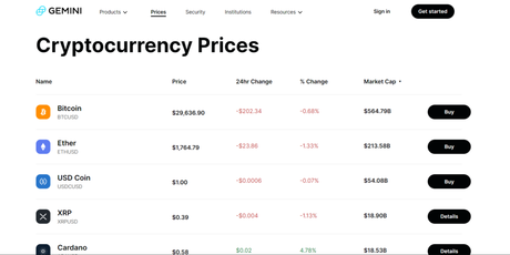 Binance vs Gemini Cryptocurrency Exchange Detailed Guide 2022