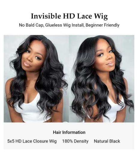 5X5 HD LACE CLOSURE WIG