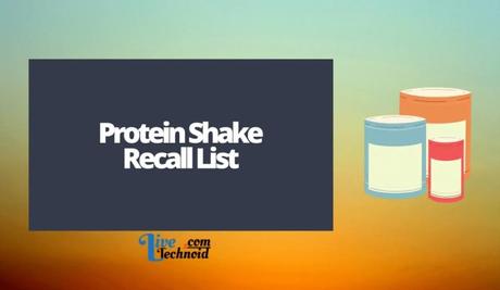 Protein Shake Recall List