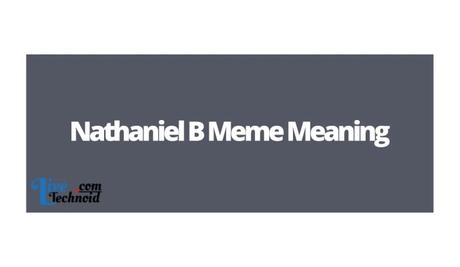 Nathaniel B Meme Meaning