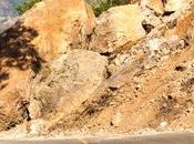 Eight Districts Landslides, Rock Falls