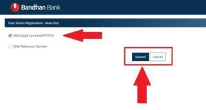 Bandhan Bank net Banking registration