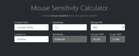 4 Best DPI Tester Websites to Analyze Mouse Sensor Activity mouse senstivity calculator