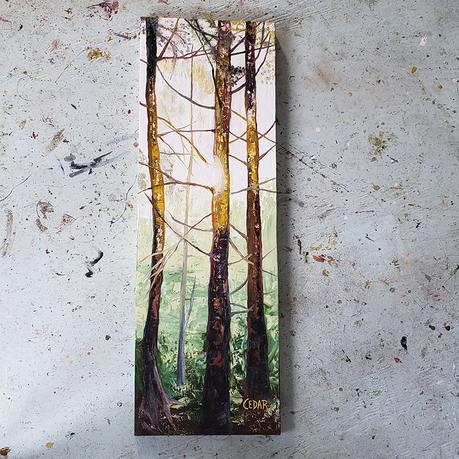 Brilliance | Painting of Sunlight in PNW Forest